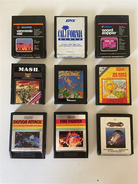 Atari Games Asst'd - Etsy Australia