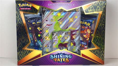 Pokemon Shining Fates Booster Packs Opening Shiny Boltund V TCG