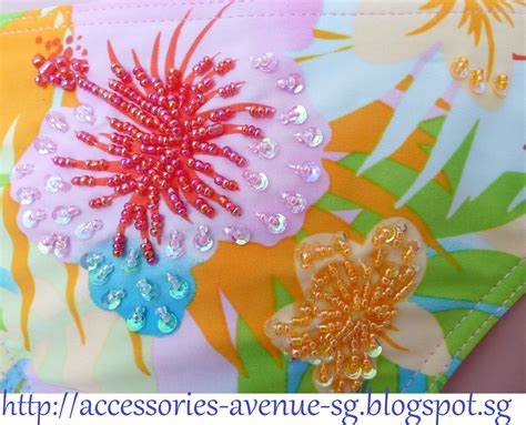 Accessories Avenue F F Sequined Beaded Bikini UK Off