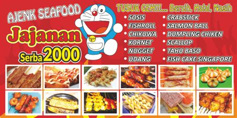 Contoh Banner Sosis Bakar Dan Sate Seafood 58 Koleksi Gambar