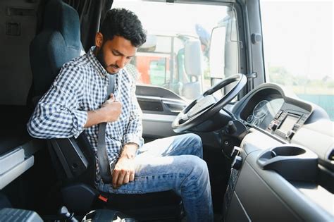 Premium Photo Portrait Of A Indian Truck Driver