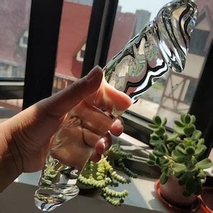 Glass Dildo Etsy