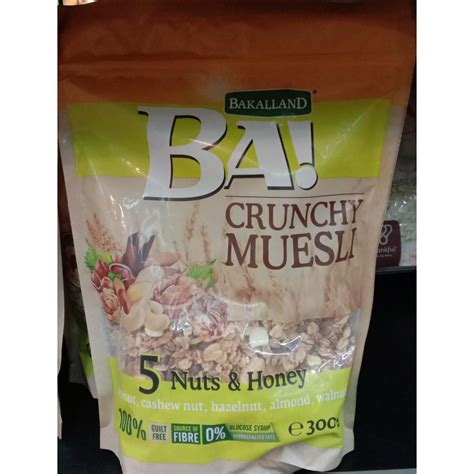 Bakalland Ba Crunchy Muesli Nuts Honey G Shopee Malaysia