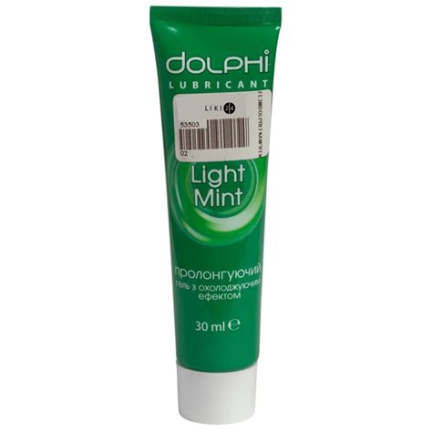 Лубрикант Dolphi Light Mint 30 мл - заказать с доставкой, цена ...