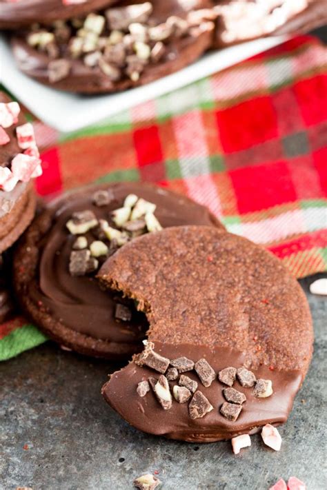 Peppermint Chocolate Cookies - Easy Peasy Meals