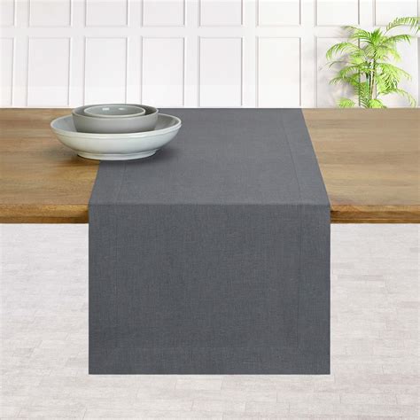 Amazon D Moksha Homes Linen Table Runner 14 X 96 Inch 100 Pure