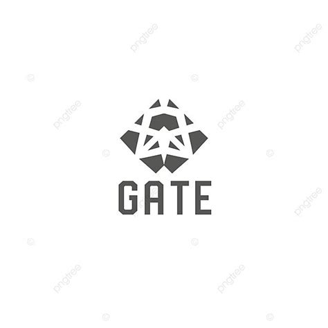 Abstract Gate Logo Template Vector Emblem Vector Isolated Arch Vector, Vector, Isolated, Arch ...