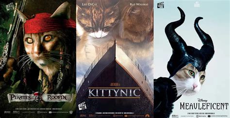 Artist Recreates Famous Movie Posters by Replacing Cats and Dogs ...