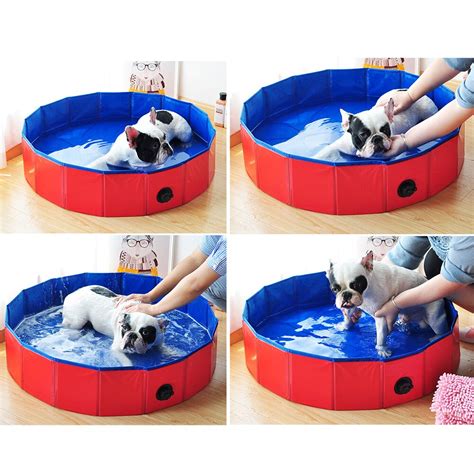 Dog Swimming Pool Foldable Dog Pool Portable Dog C... – Vicedeal