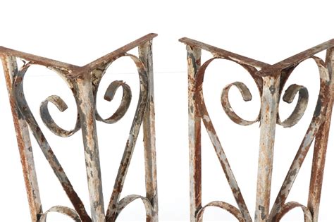 Decorative Wrought Iron Porch Columns Ebth