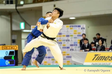 試合結果 2024年 全日本選抜柔道体重別選手権大会近藤隼斗（60kg級）、田嶋剛希（90kg級）、増山香補（100kg級）優勝堀川恵