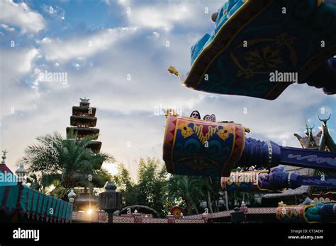 The Magic Carpets Of Aladdin Ride In Magic Kingdom Disney World