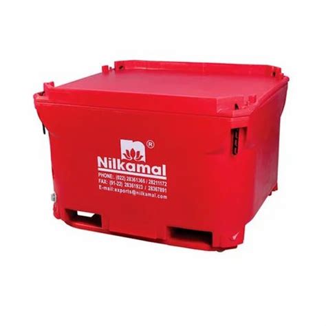 Red Hdpe Plastic Hdpe Nilkamal Ice Storage Box At Rs In Kolkata