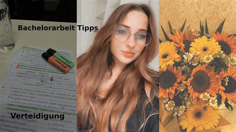 Tipps F R Deine Bachelorarbeit Bachelorarbeit Vlog Bachelor