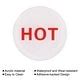 Self Stick Hot Cold Water Label Acrylic Round Sticker Signs For Faucet Bed Bath Beyond
