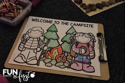 A Camping Themed Classroom Transformation Fun In First