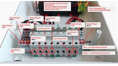 Pv Dc Berspannungsschutz Mit Trennschalter Strings Solar Generator