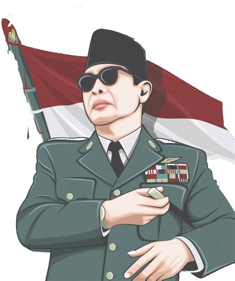 Soekarno Vector Png