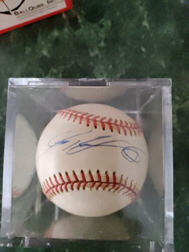 Ivan Rodriguez Autographed Baseball OALB Texas Rangers HOF MLB EBay