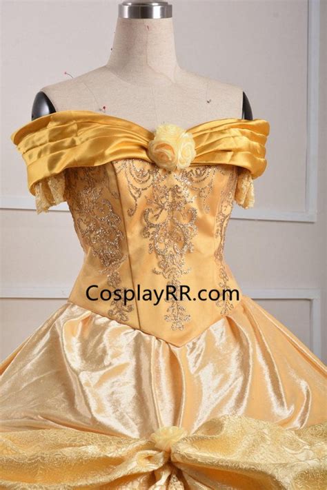 Belle Sparkly Dress Princess Belle Costume Adult Plus Size Cosplayrr