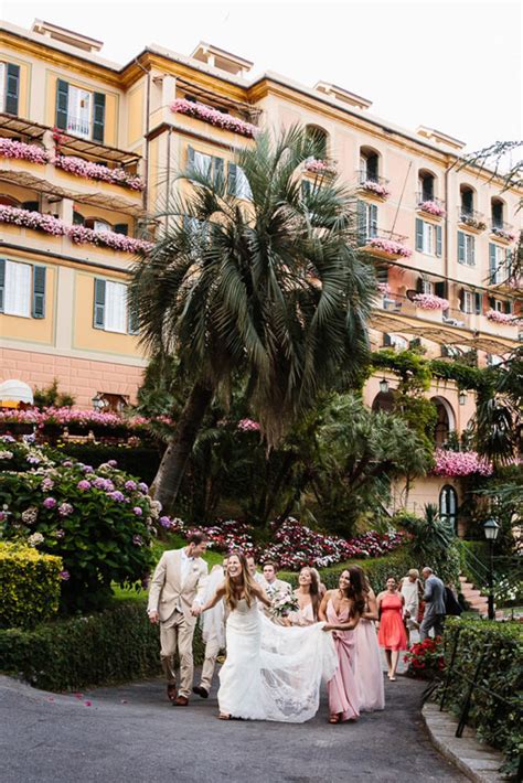 Cameron and Tim - Hotel Splendido Portofino Wedding « Italy Wedding ...