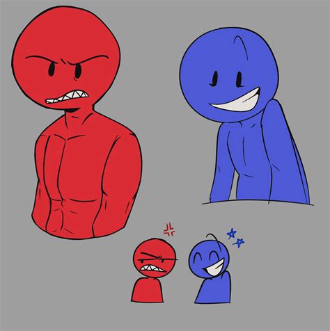 Red x Blue! by KyIeDraw on DeviantArt