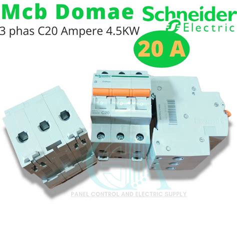 Jual Schneider Domae Mcb P A Phase Ampere Pengaman Stopkontak