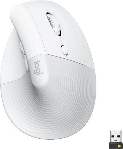 Logitech Lift Vertical Ergonomic Mouse, Wireless, Bluetooth or Logi ...