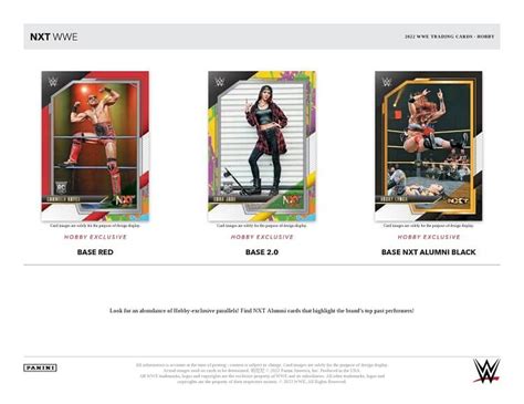 2022 Panini NXT WWE Wrestling Hobby Box CloutsnChara