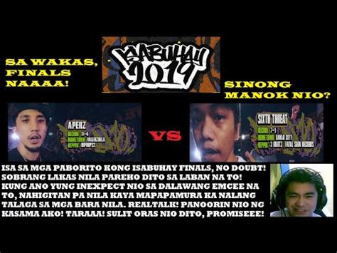 Fliptop Isabuhay 2019 Sixth Threat Vs Apekz Review Video 291 YouTube