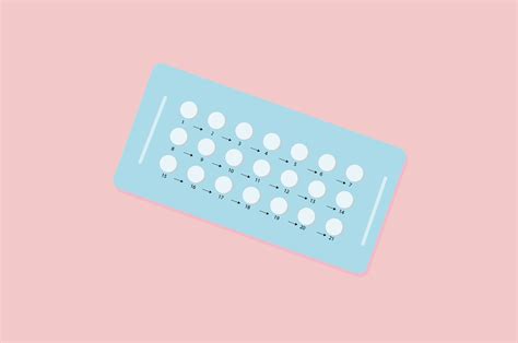 Vector Illustration Of Birth Control Pills 2204099 Vector Art At Vecteezy