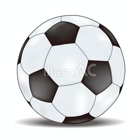 サッカーボールイラスト - No: 25055623｜無料イラスト・フリー素材なら「イラストAC」