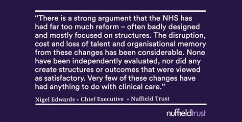 Myth 2 “the Nhs Is A ‘sacred Cow’ That Evades Reform And Its Exceptionalism Is Its Weakness