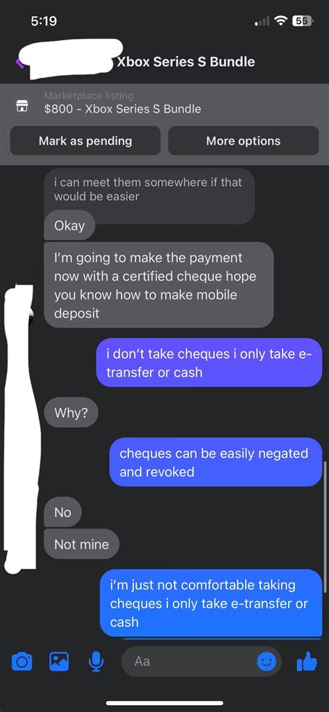 Is this a scam?? Asking to pay via “certified cheque” : r/Scams