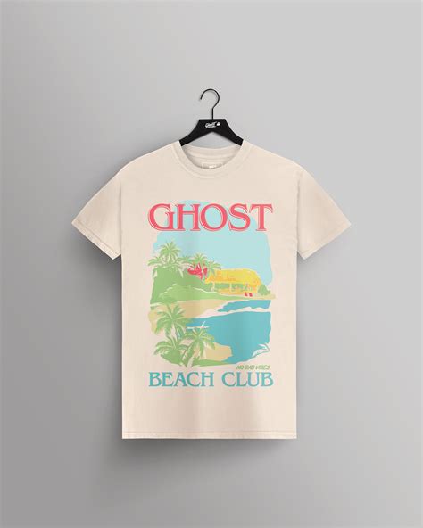 GHOST® SUMMER GRAPHIC TEE | IVORY – GHOST AU