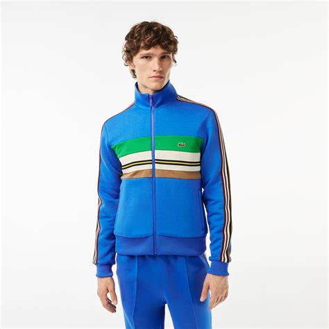 Buy Paris French Made Zipped Colourblock Sweatshirt Lacoste Uae