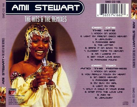 Car Tula Trasera De Amii Stewart The Hits The Remixes Portada