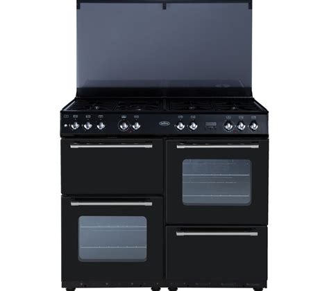 Buy Belling Country Range Dft Dual Fuel Range Cooker Black Free