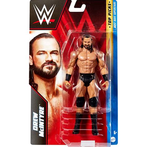 Mattel WWE Top Picks Posable Action Figure DREW MCINTYRE 6 Inch