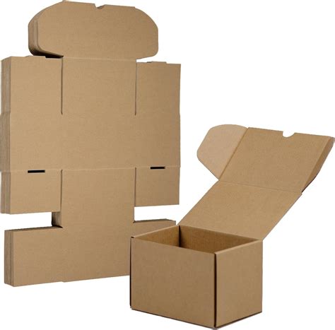 Juego de 25 cajas de envío de 6 x 4 x 4 pulgadas cajas de cartón