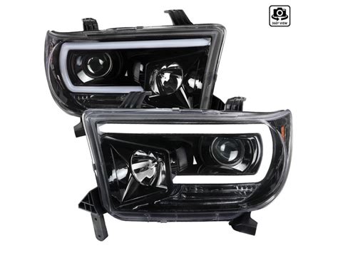 SPEC D Projector Headlights 2LHP TUN07BK G2 TM RealTruck