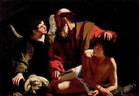 Sacrifice Of Isaac C 1598 Caravaggio WikiArt Org