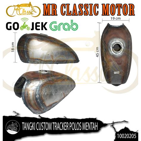 Jual Tangki Custom Tracker Polos Mentah Vaiasi Motor Custom Shopee