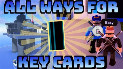 All Ways To Get A Keycard In Jailbreak Youtube