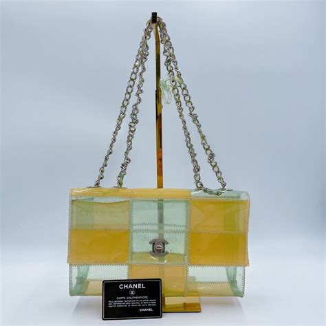 Chanel Naked Patchwork Flap Bag PVC Medium Shoulder Bag Catawiki