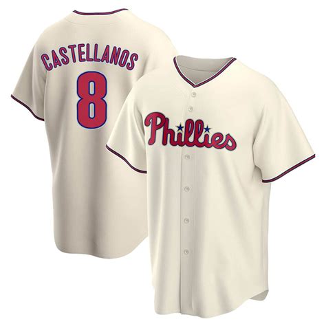 MLB Nick Castellanos Philadelphia Phillies 8 Jersey – JerseyHouse