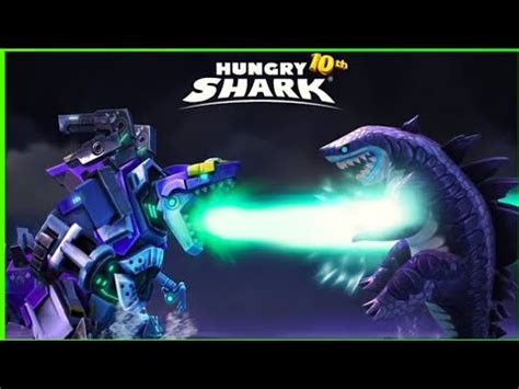 Hungry Shark World Mecha Sharkjira Vs Godzilla Sharkjira New Mecha