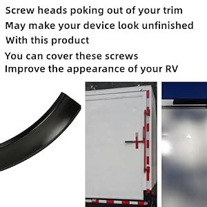 Amazon 1 RV Vinyl Trim Molding Insert Black For RV Camper Travel