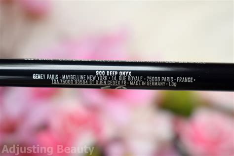 Review: Maybelline Tattoo Liner - 900 Onyx - Adjusting Beauty