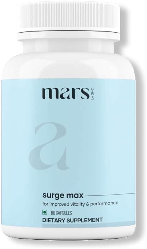 Amazon Mars By GHC Surge Max Natural Caps 60 N 100 Natural